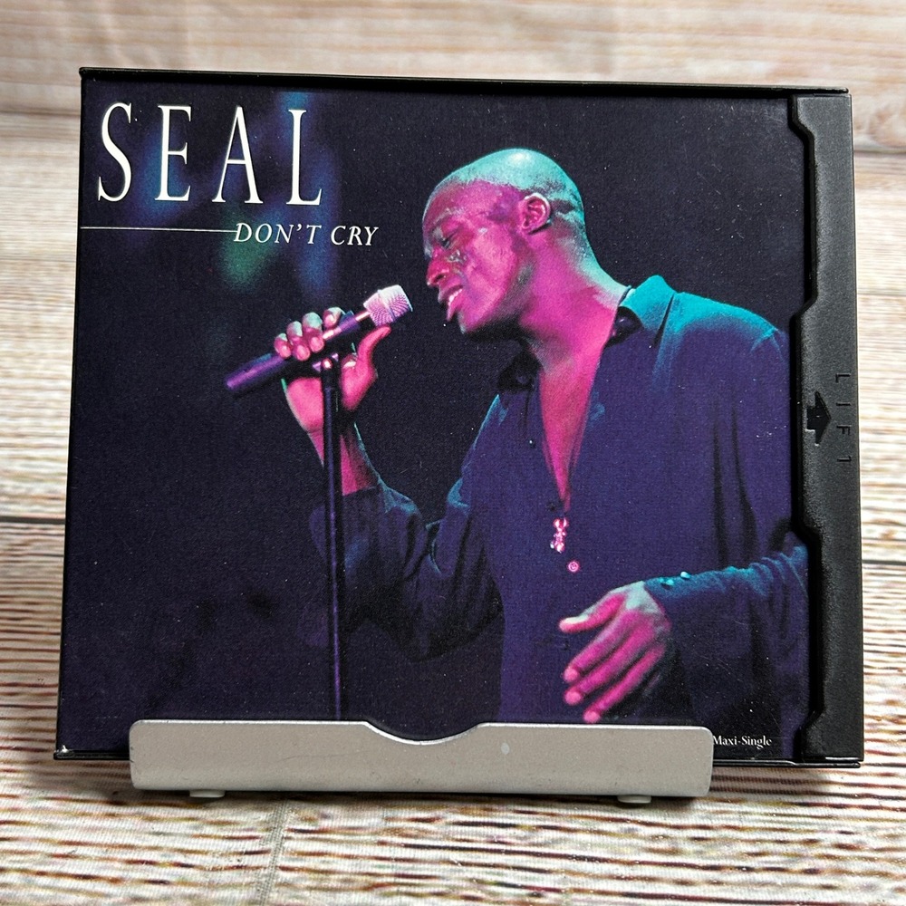 Seal Don't Cry CD Maxi-Single Soulpower Mo Kutz Remixes 1996 ZTT WB